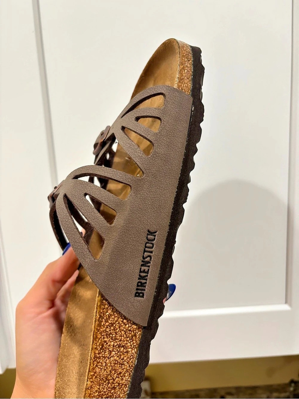 Birkenstock Milano Strappy Sandals in Brown US 10 N